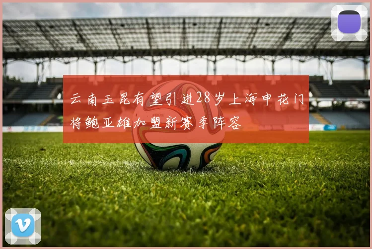 云南玉昆有望引进28岁上海申花门将鲍亚雄加盟新赛季阵容